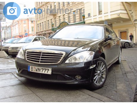 B WN 777, Mercedes-Benz S-Klasse