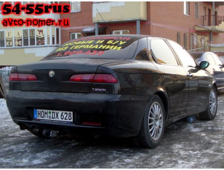 HOM DX 628, Alfa Romeo 156