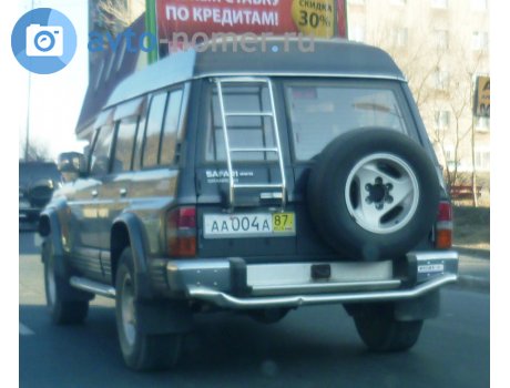 аа 004 а 87, Nissan Safari