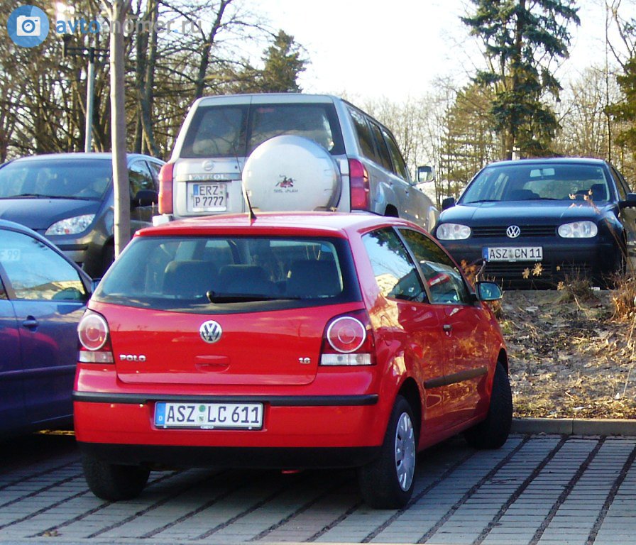 ASZ LC 611, Volkswagen Polo 4th gen (Vivo) 3-door Hatch (9N3), facelift, 2005–2010 (–2018 for ZA-market)