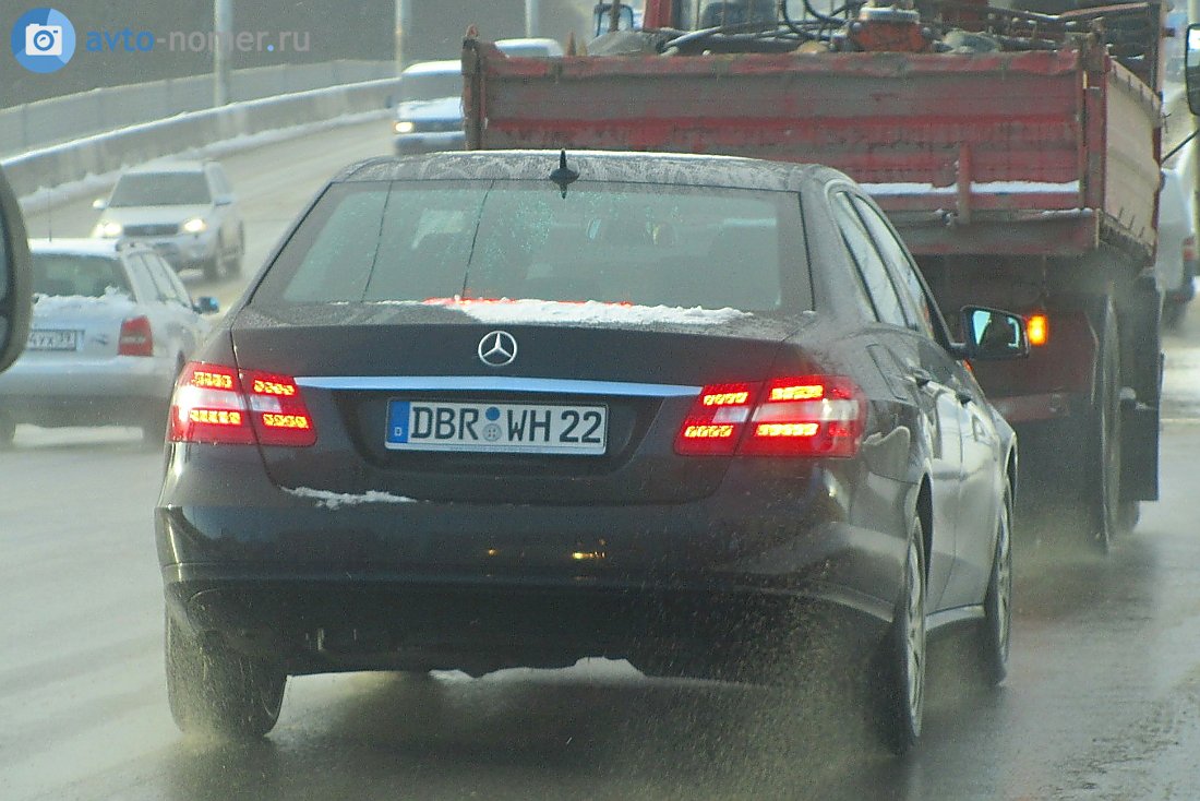 DBR WH 22, Mercedes-Benz E-Klasse 4th gen Sedan (W212), 2009­–2013