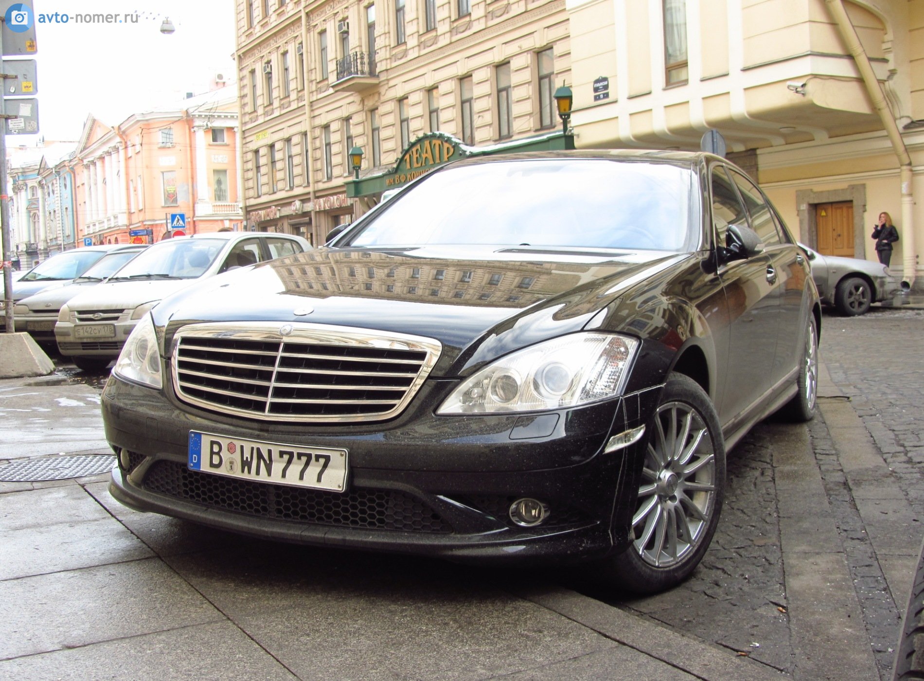 B WN 777, Mercedes-Benz S-Klasse 7th gen (W221/V221), 2005–2013