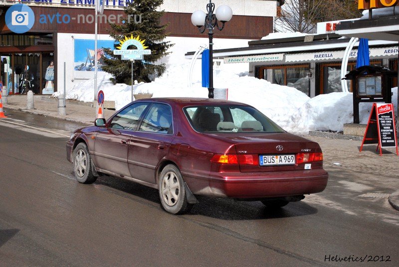 BÜS A 969, Toyota Camry 4th gen Sedan (XV20; Global-market), 1996–2002