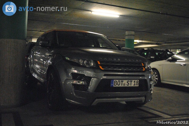 BOT ST 18, Land Rover Range Rover Evoque 1st gen 5-door SUV (L538), 2011–2019