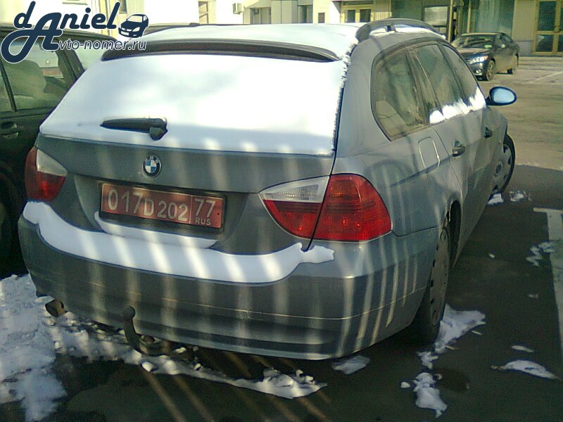 017 D 202 77, BMW 3 Series 5th gen Touring (E91), 2005–2012