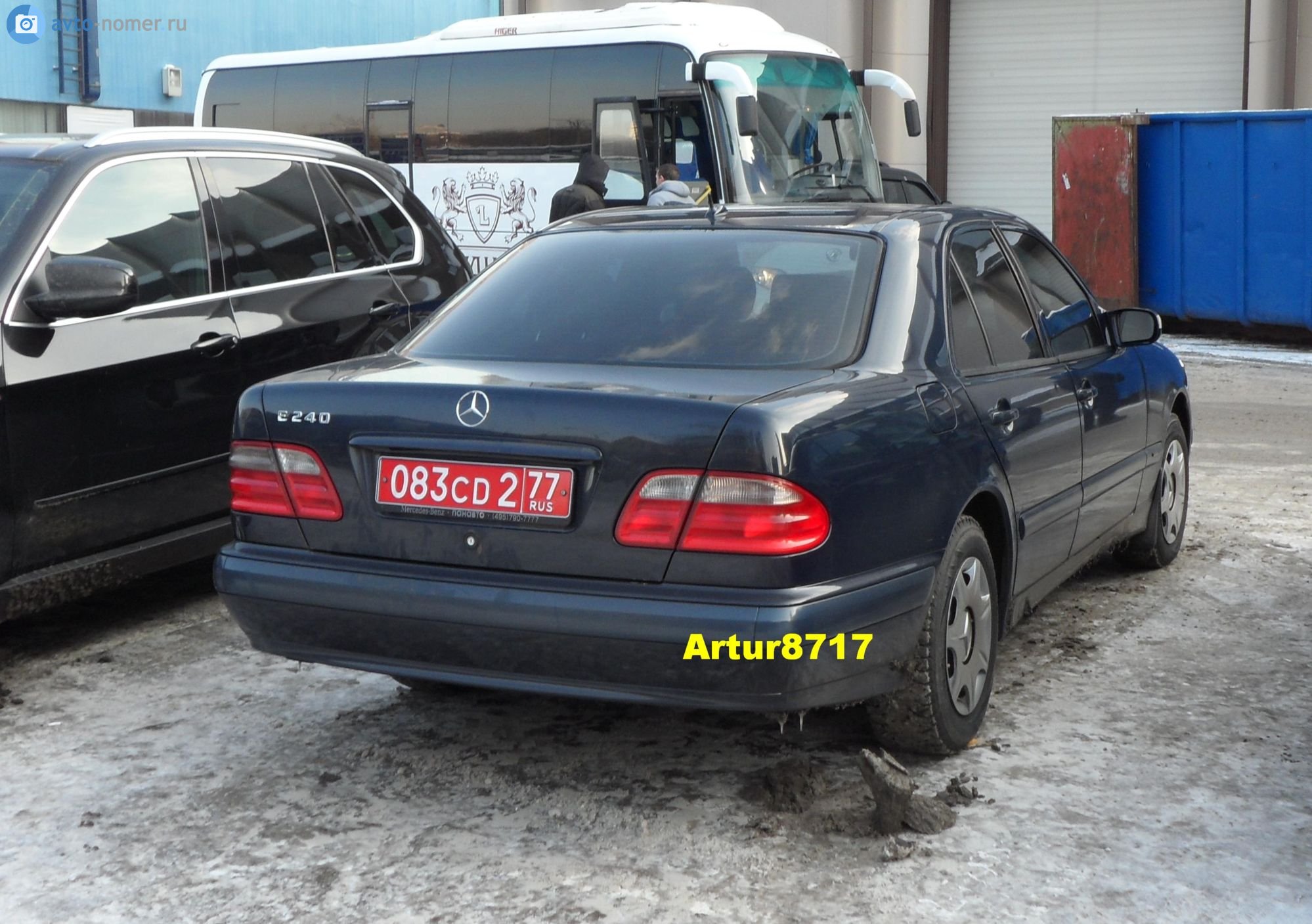 083 CD 2 77, Mercedes-Benz E-Klasse 2nd gen Sedan (W210), 1995­–2002