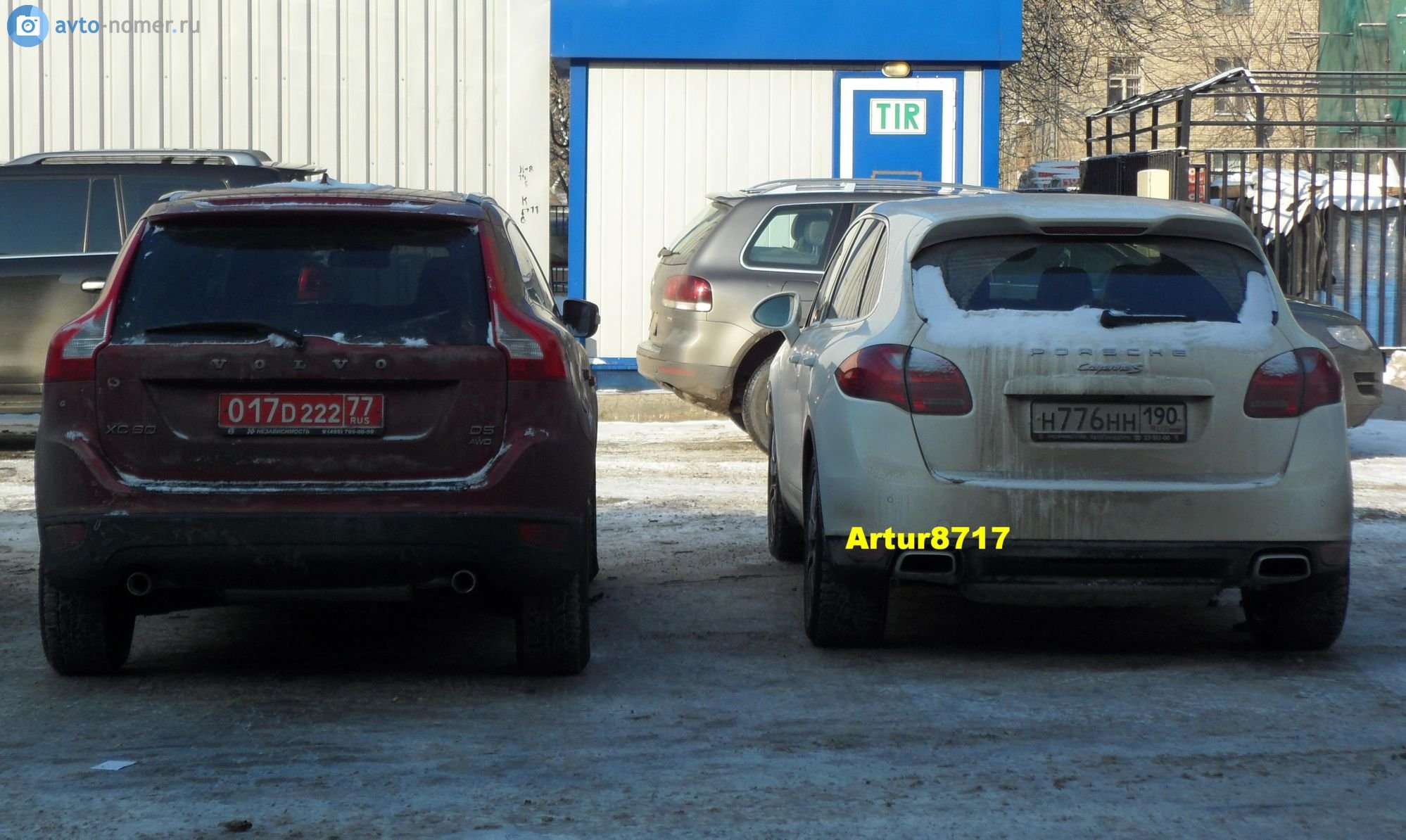 017 D 222 77, Volvo XC60 1st gen (156), 2008–2013