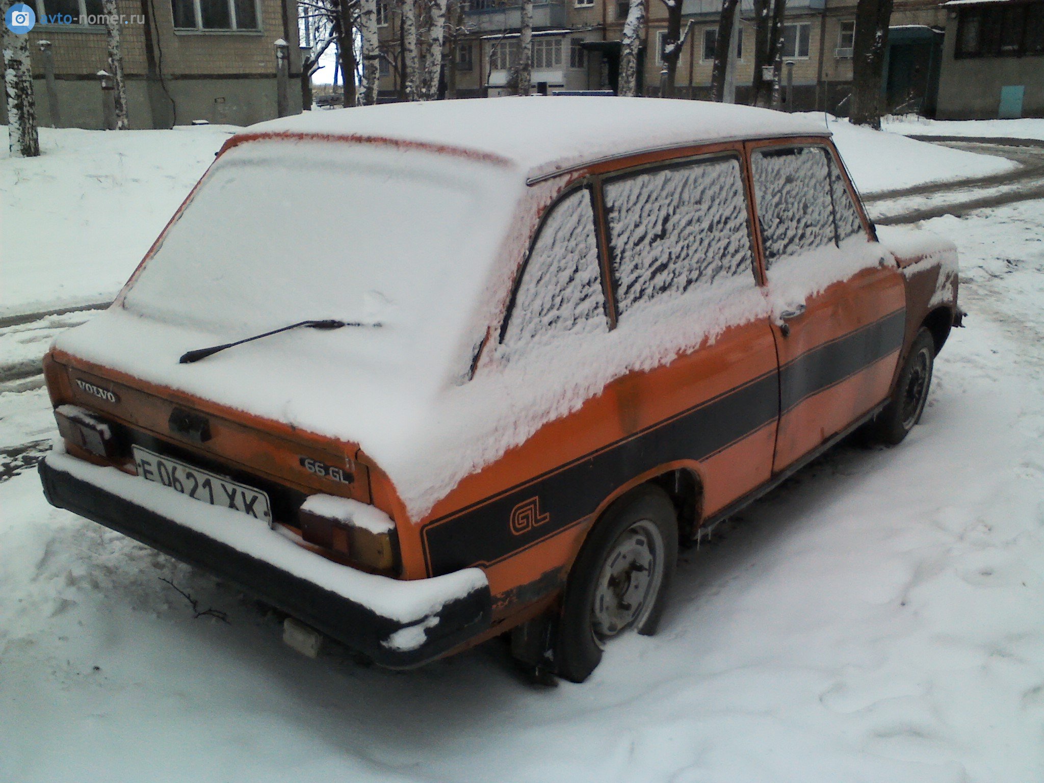 е 0621 ХК, Volvo 66 1st gen Wagon, 1975–1980