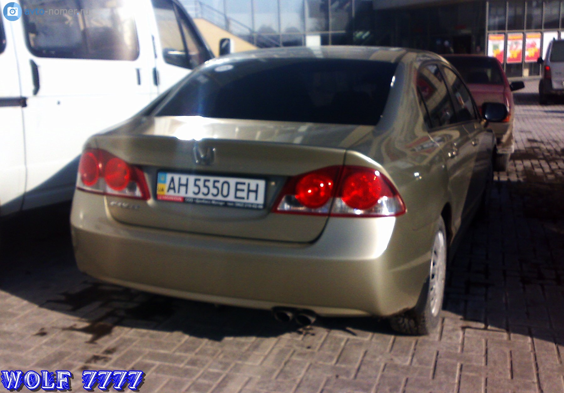 AH 5550 EH, Honda Civic 8th gen Sedan (FD; Global-market), 2005–2012