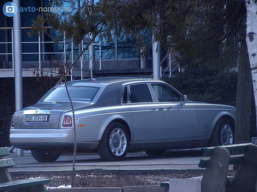 BE 3334 AB, Rolls-Royce Phantom 7th gen (RR1), 2003–2012