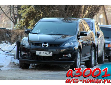 т007рк36, Mazda CX-7
