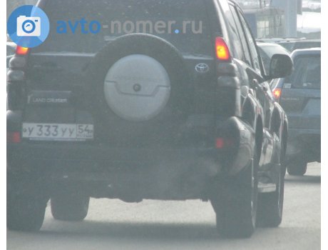 у333уу54, Toyota Land Cruiser Prado