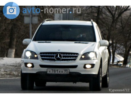 х781хх99, Mercedes-Benz M-Klasse
