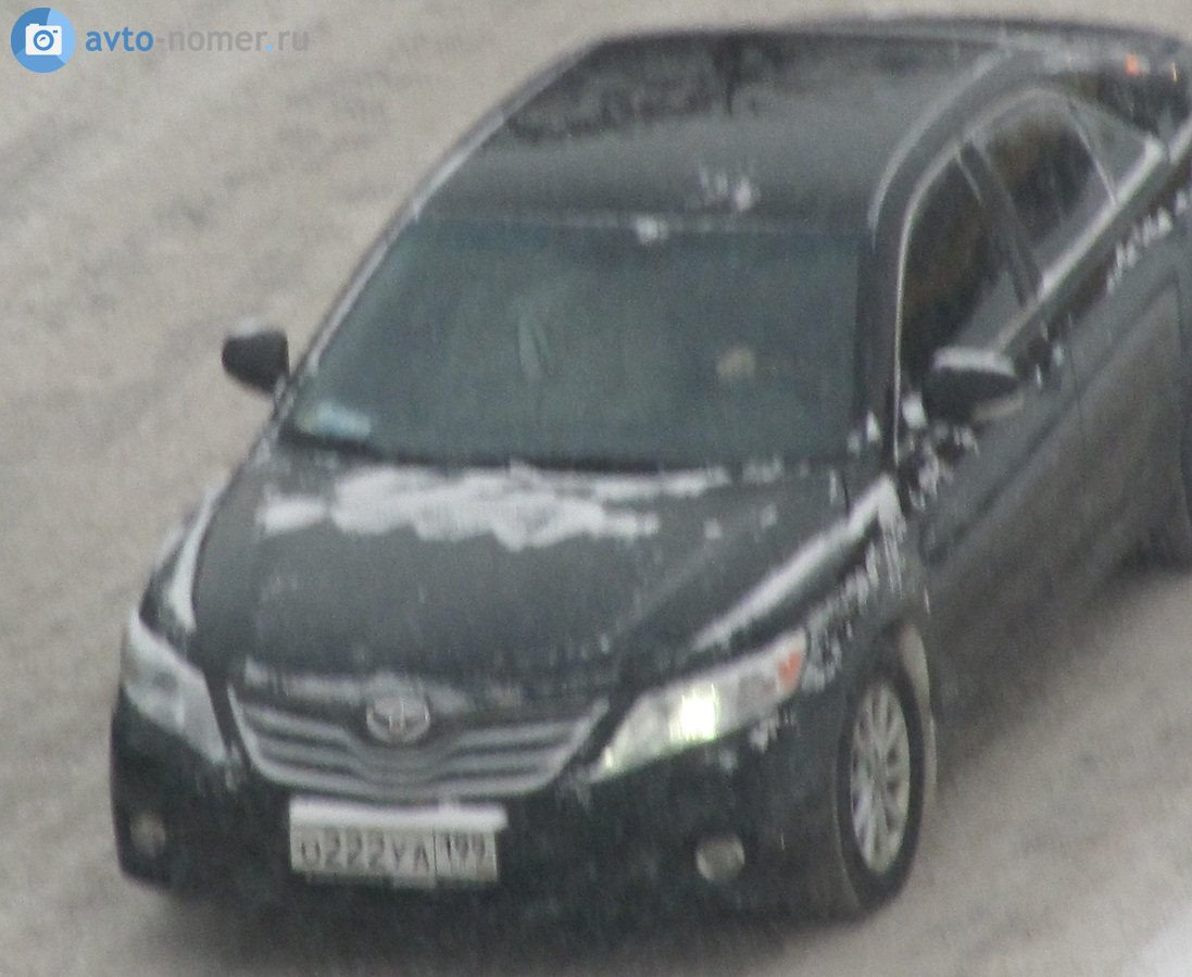 о 222 уа 199, Toyota Camry 6th gen (XV40; Global-market), 2006–2011