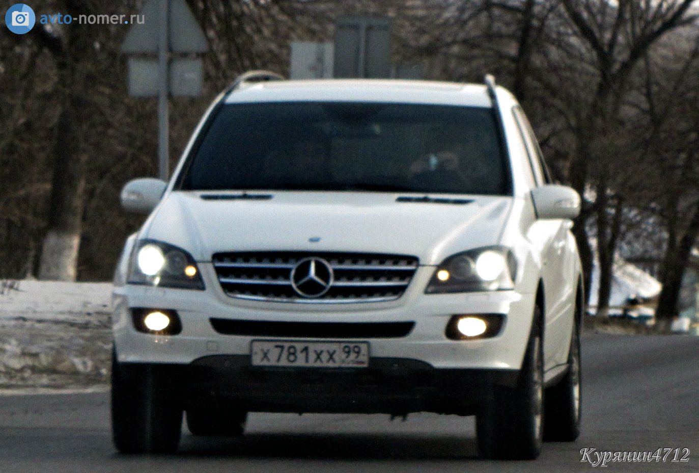 х 781 хх 99, Mercedes-Benz M-Klasse 2nd gen (W164), 2005–2011
