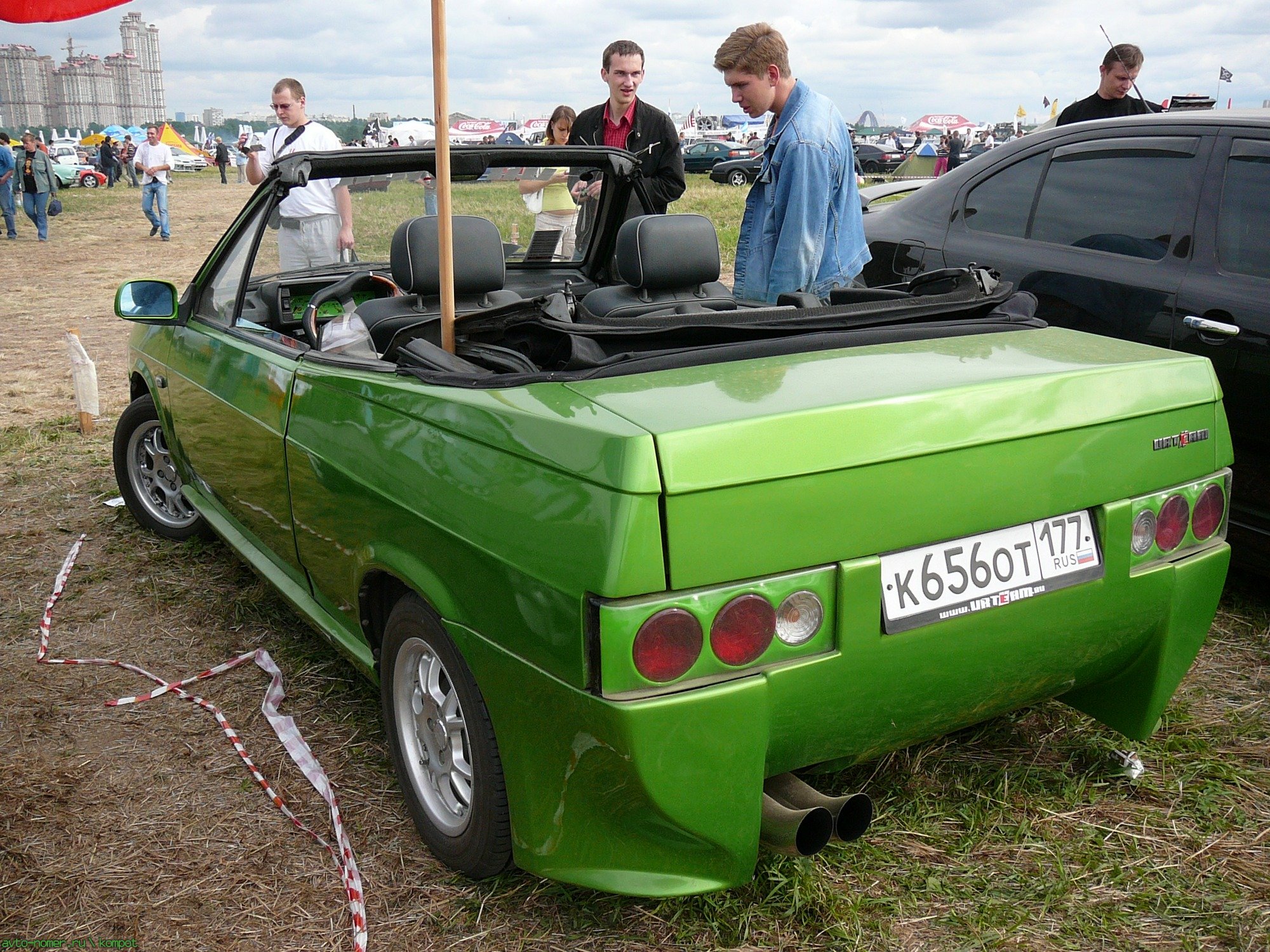 к 656 от 177, Lada (VAZ) 2108 Samara (Natacha) Cabrio, 1990–1995