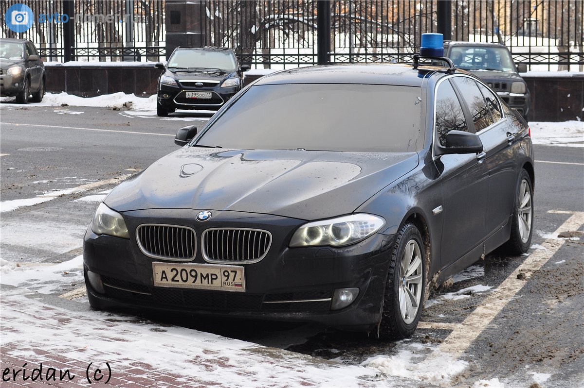 а 209 мр 97, BMW 5 Series 6th gen Sedan (F10/F18), 2010–2017
