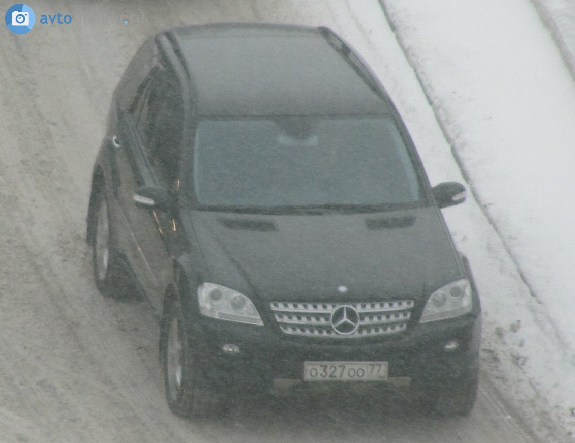 о 327 оо 77, Mercedes-Benz M-Klasse 2nd gen (W164), 2005–2011