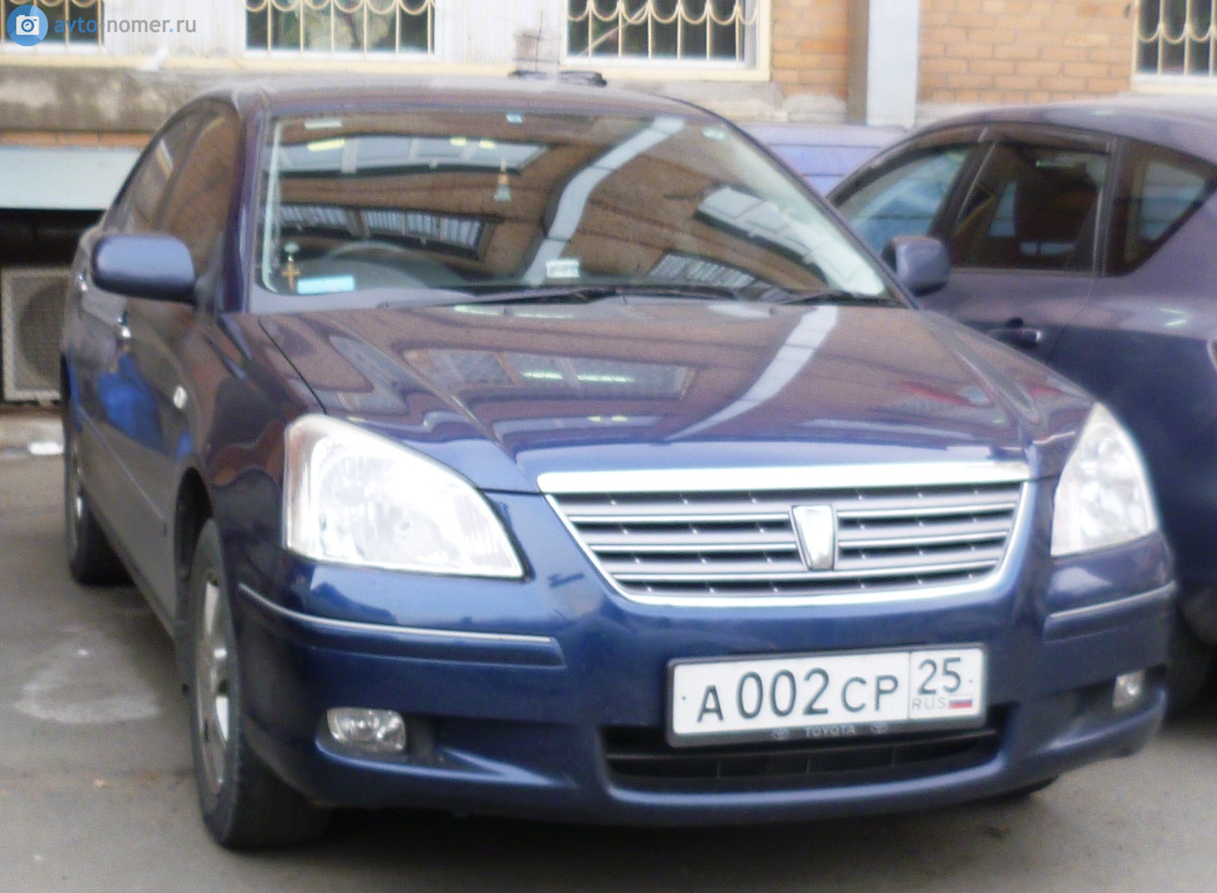 а 002 ср 25, Toyota Premio 1st gen (T240), 2001–2007