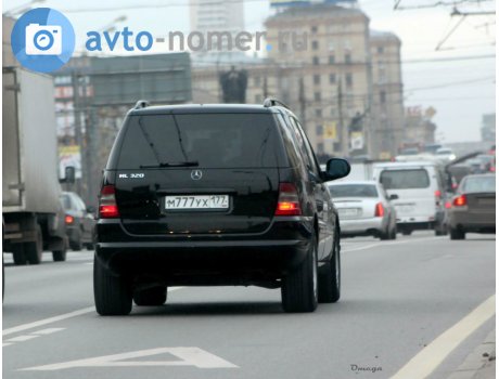 м777ух177, Mercedes-Benz M-Klasse