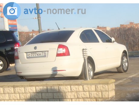 с777кн71, Skoda Octavia