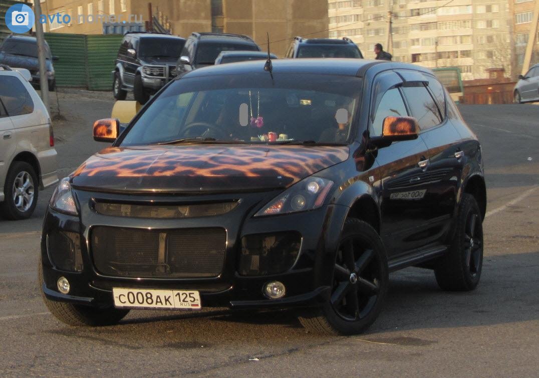 с 008 ак 125, Nissan Murano 1st gen (Z50), 2002–2007