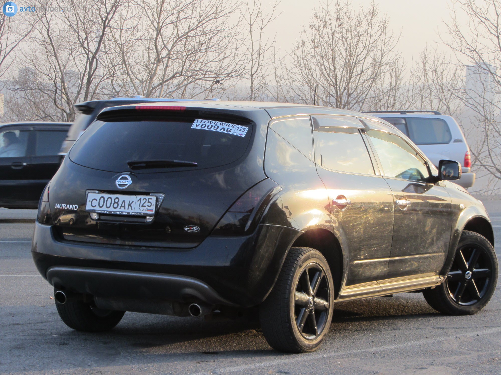 с 008 ак 125, Nissan Murano 1st gen (Z50), 2002–2007