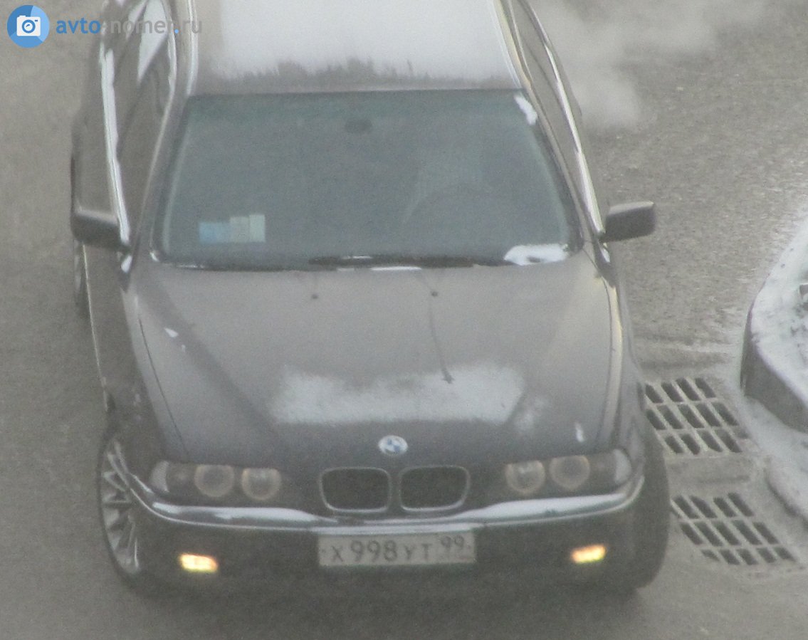 х 998 ут 99, BMW 5 Series 4th gen Sedan (E39), 1995–2003