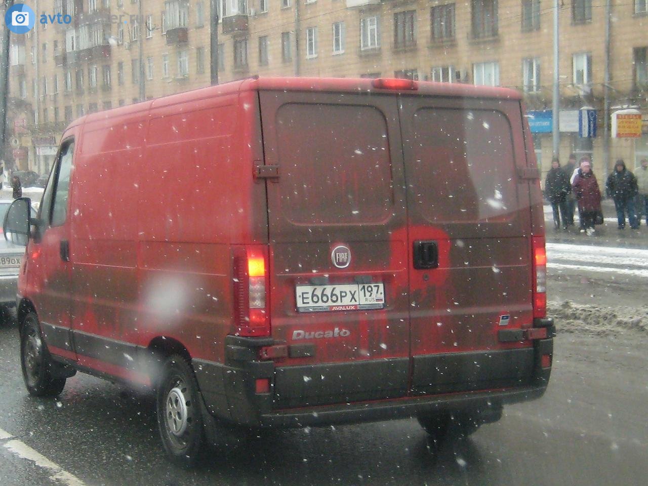 е 666 рх 197, FIAT Ducato 2nd gen (244), facelift, 2001–2006 (–2016 for others)
