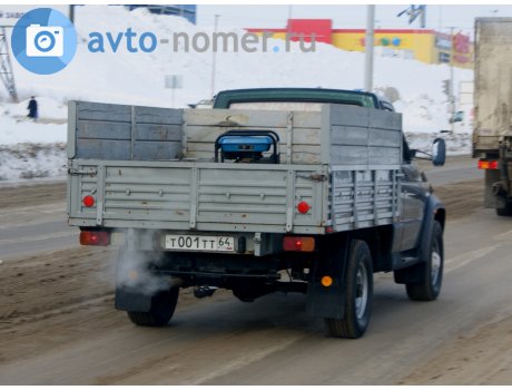 т001тт64, UAZ 23602 Cargo