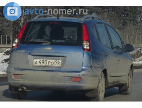 а490ро96, Chevrolet Rezzo