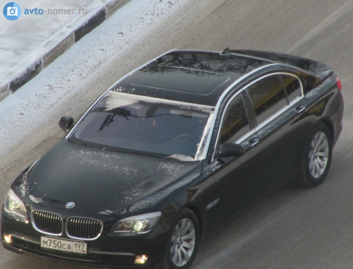 м 750 са 197, BMW 7 Series 5th gen (F01–F04), 2008–2015