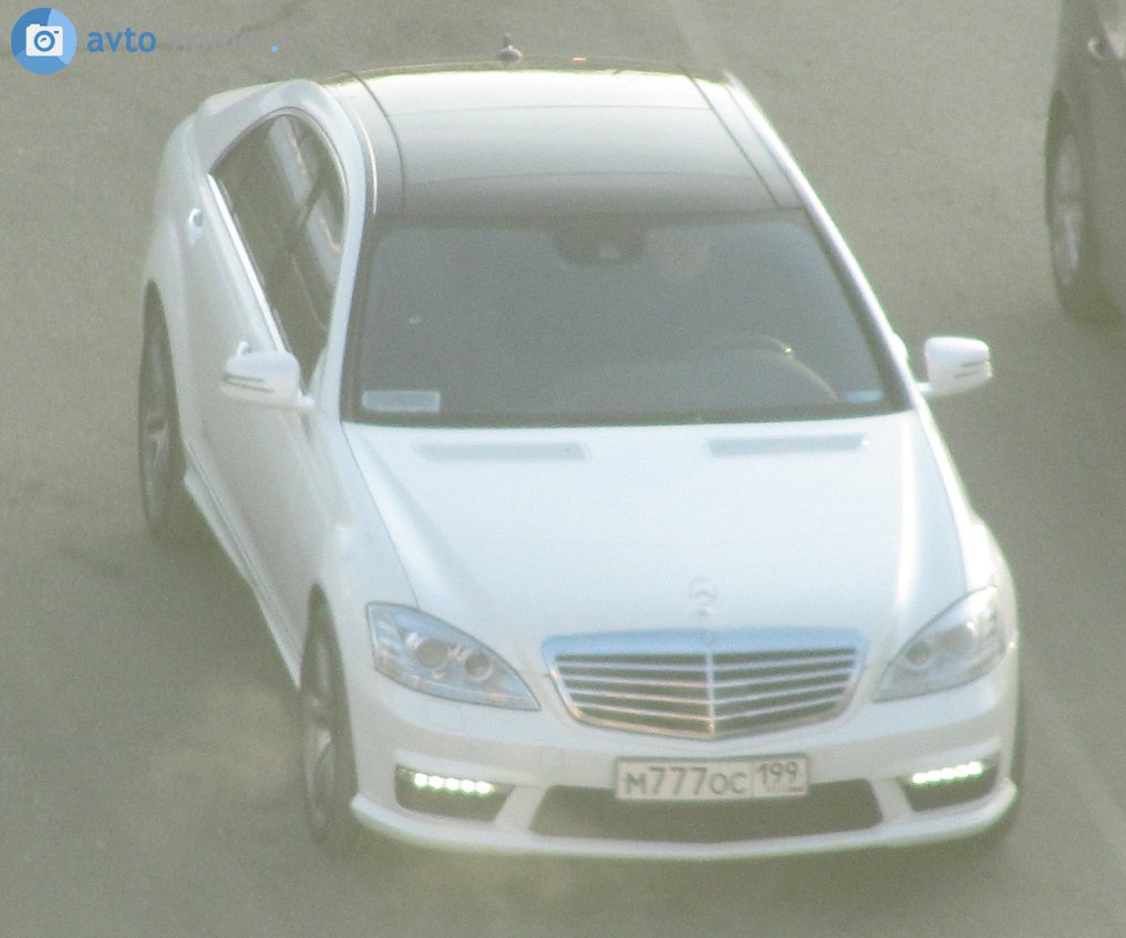 м 777 ос 199, Mercedes-Benz S-Klasse 7th gen (W221/V221), 2005–2013