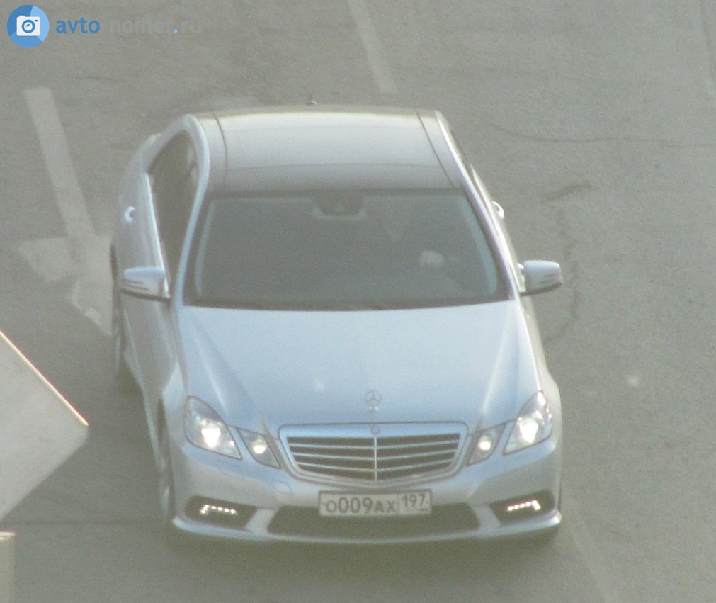 о 009 ах 197, Mercedes-Benz E-Klasse 4th gen Sedan (W212), 2009­–2013