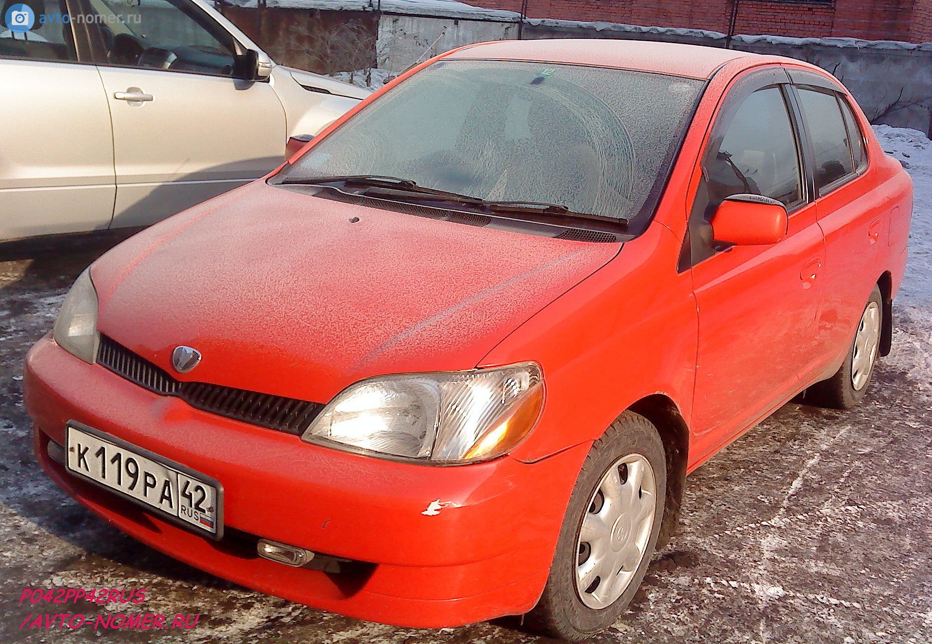 к 119 ра 42, Toyota Platz 1st gen (XP10), 1999­–2002