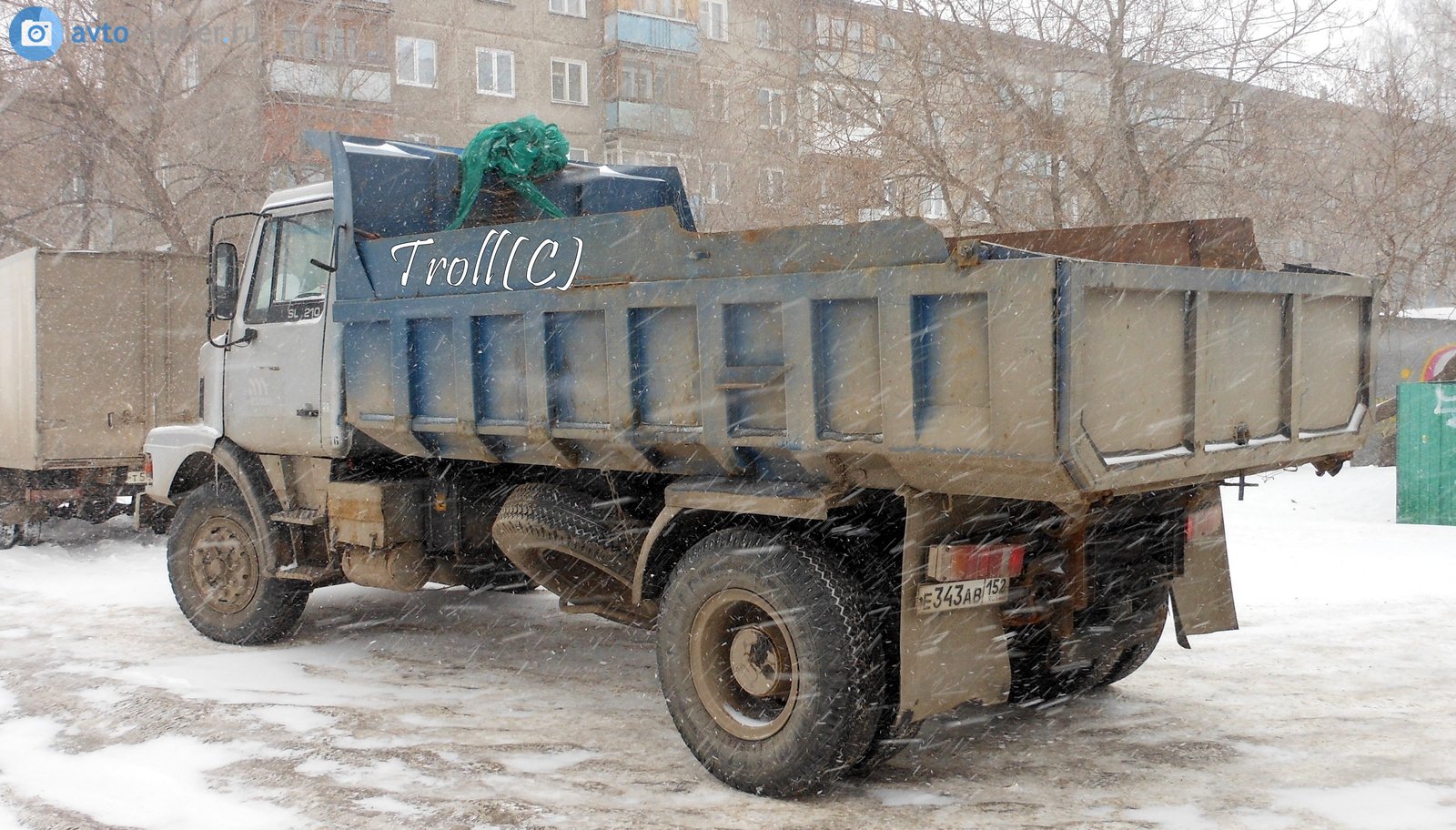 е 343 ав 152, Sisu SL-Series 