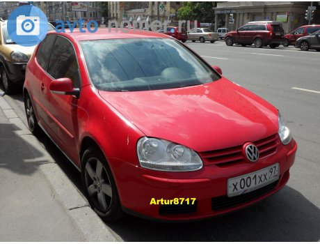 х001хх97, Volkswagen Golf