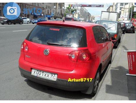 х001хх97, Volkswagen Golf