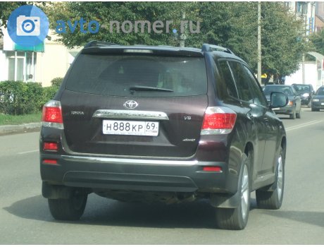 н888кр69, Toyota Highlander