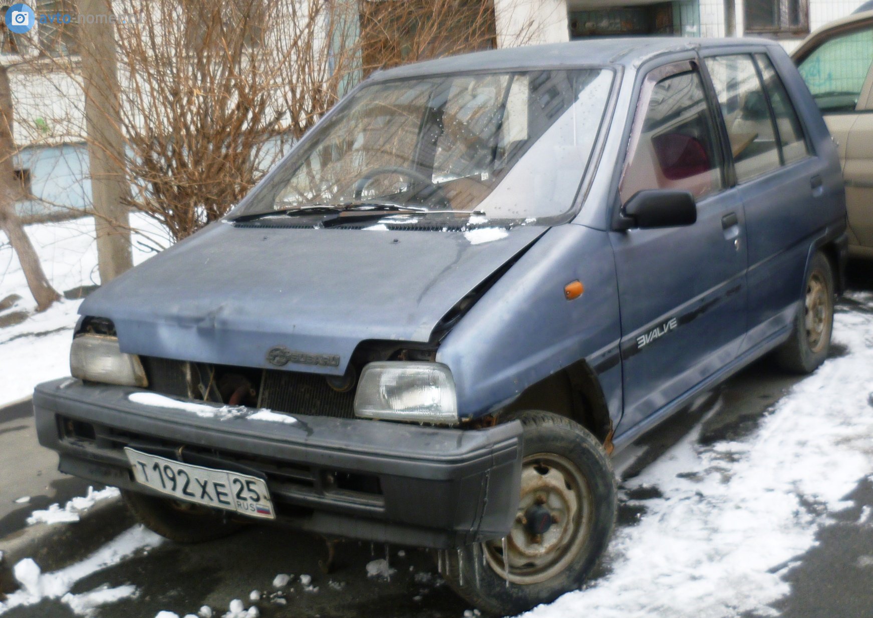 т 192 хе 25, Subaru Rex 3rd gen 5-door Hatch (KG/KH), 1986–1992