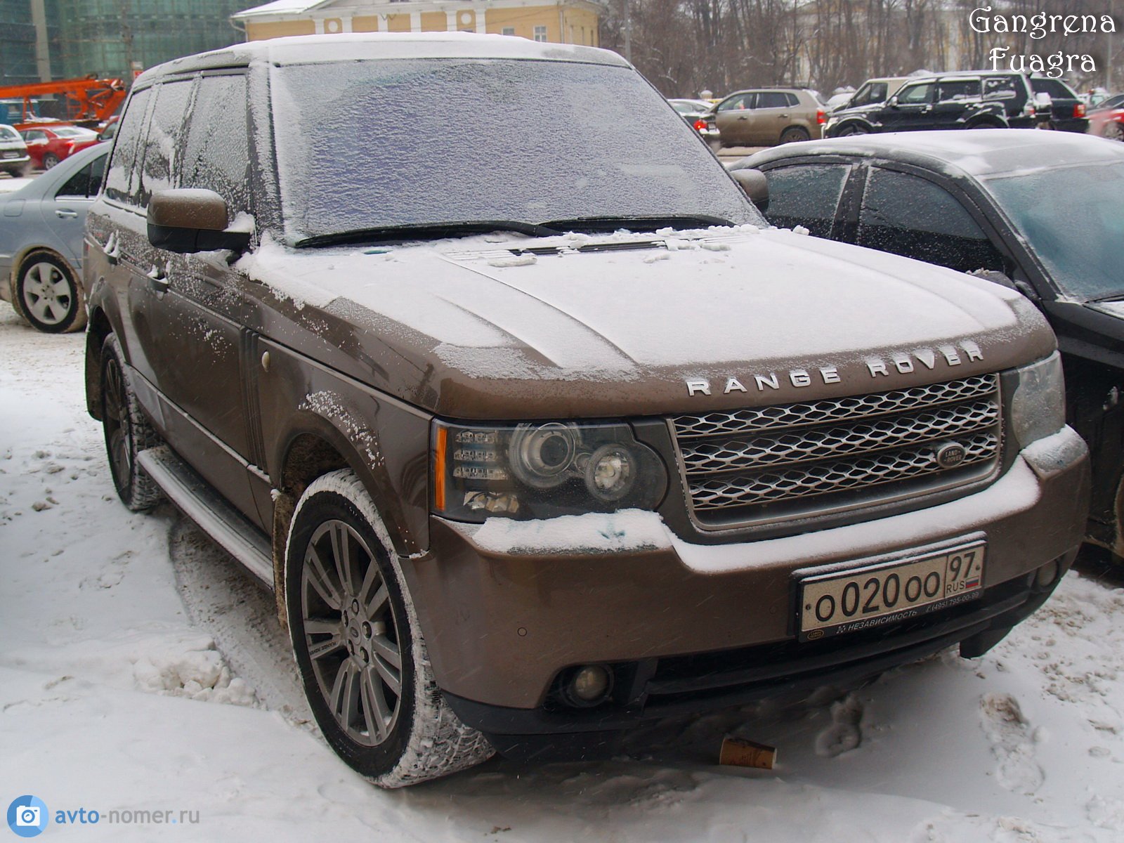 о 020 оо 97, Land Rover Range Rover 3rd gen (L322), 2002–2012