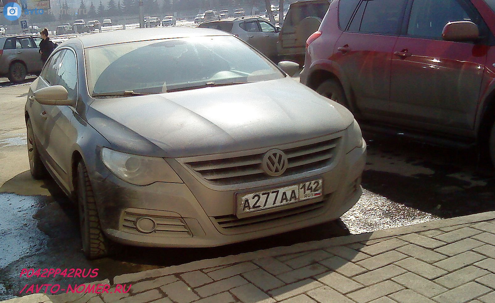 а 277 аа 142, Volkswagen Passat CC 1st gen (35), 2008–2011