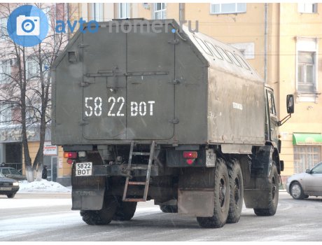5822 ВОТ, KamAZ 4310/4311