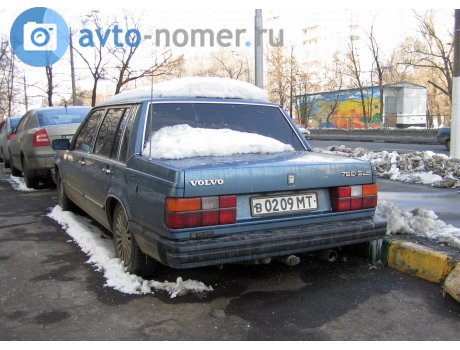 в 0209 МТ, Volvo 760