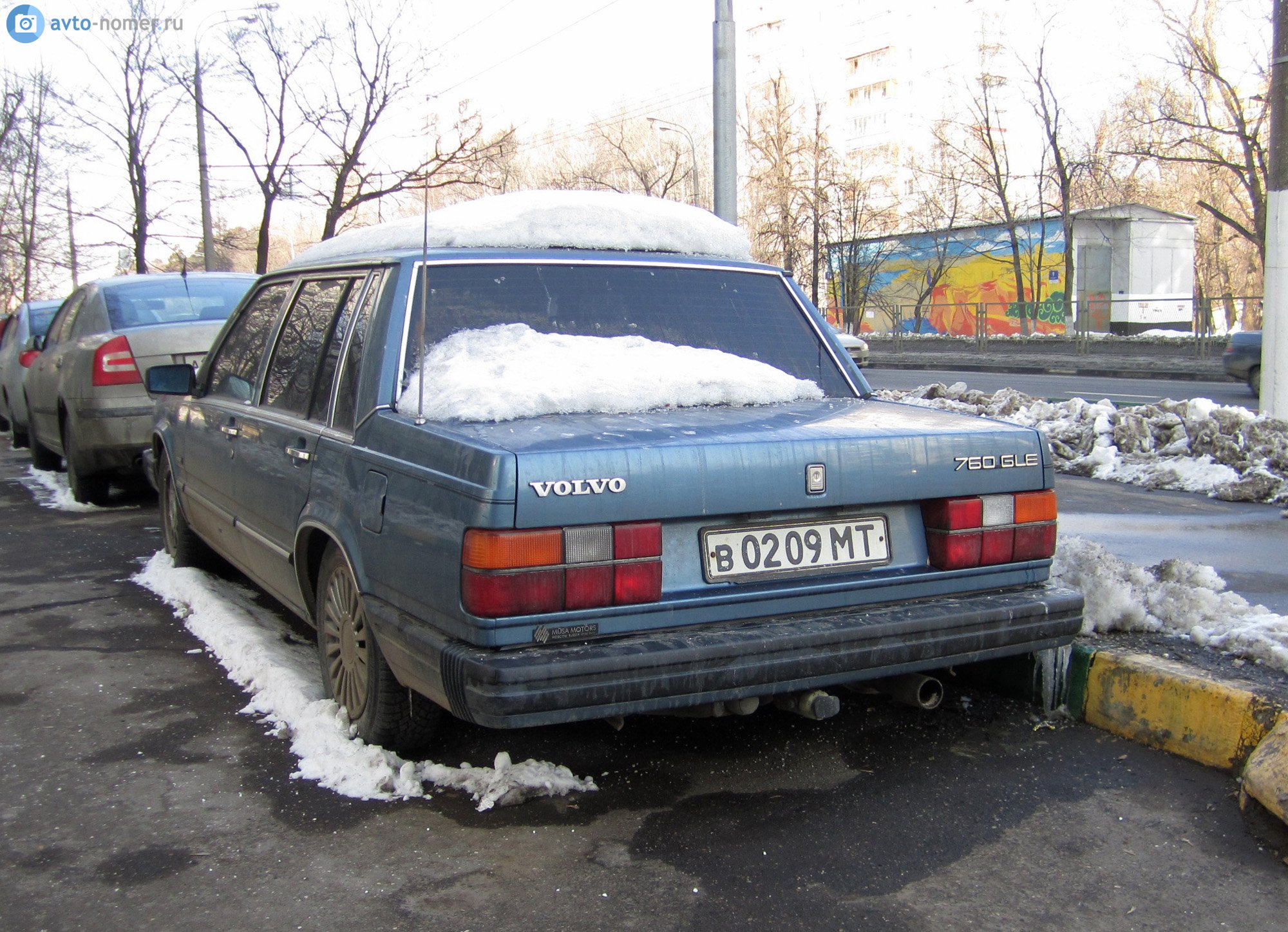 в 0209 МТ, Volvo 760 