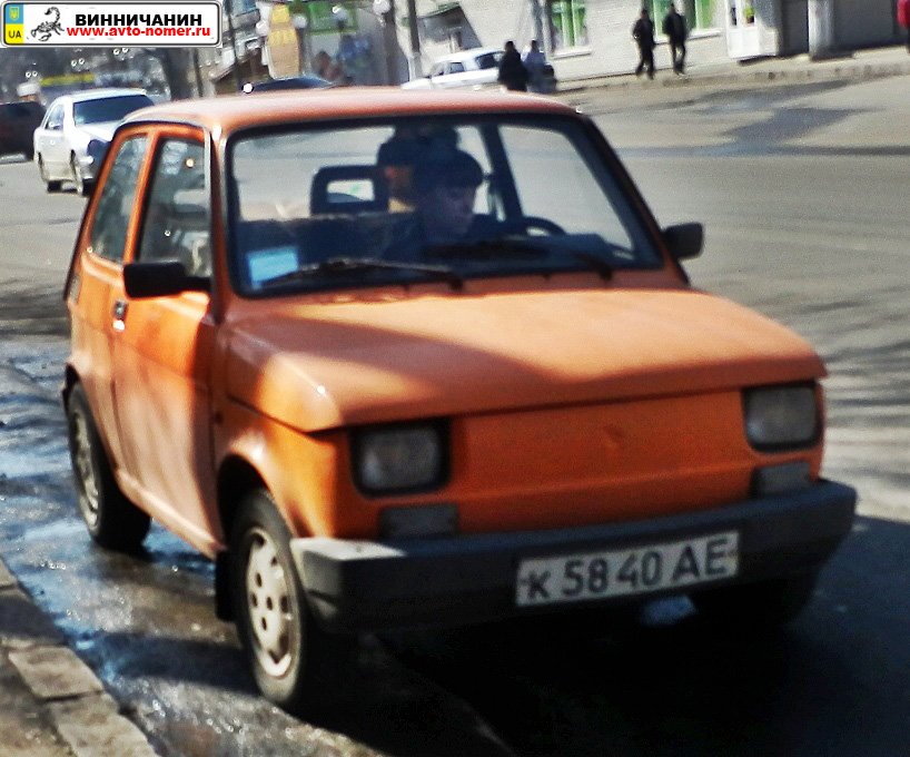 к 5840 АЕ, Polski Fiat 126p 126p 600/650/FL, 1973–1994