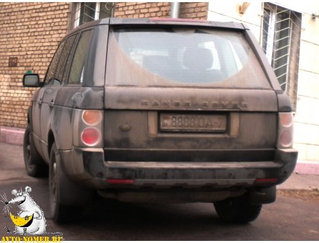 8888 OA-7, Land Rover Range Rover