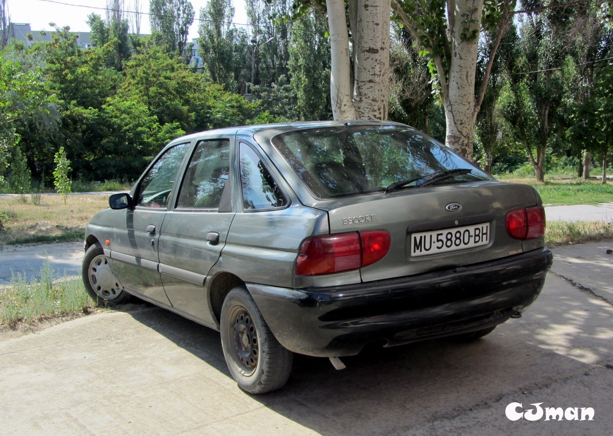 MU 5880 BH, Ford Escort 6th gen 5-door Hatch (AAL; Global-market), 1995–2000 (–2003 for LATAM-market)
