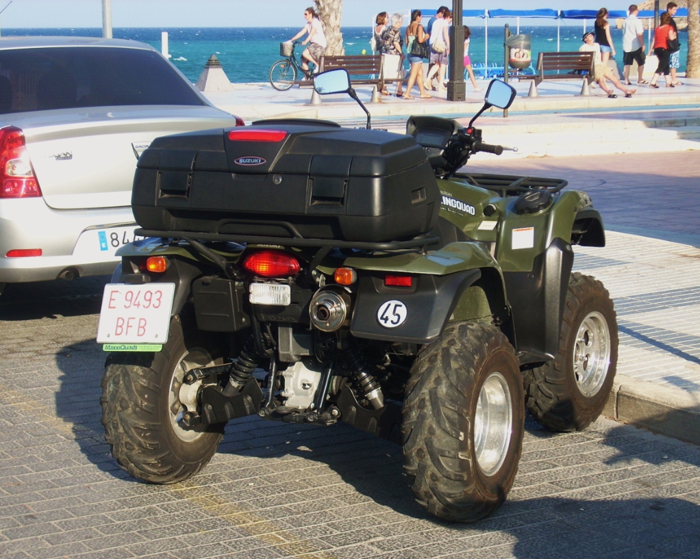 E 9493 BFB, Suzuki KingQuad 