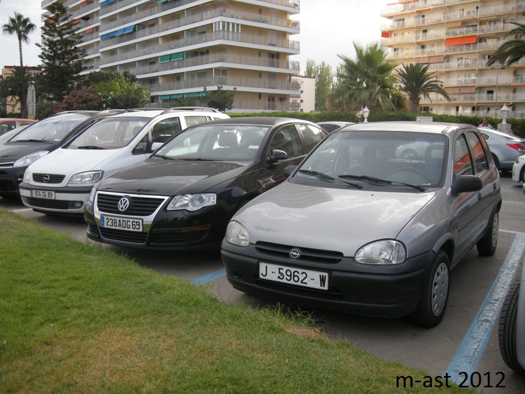 J 5962 W, Opel Corsa 2nd gen (Lite/Sail) 5-door Hatch (B; S93), 1993–2000 (–2004 for IN- and –2007 for ZA-market)